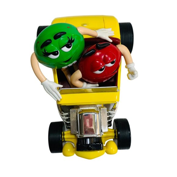 M&M Hot Rod Car Candy Dispenser Collectible Toy Retro Kids Bedroom Decor Vintage - Picture 7 of 16